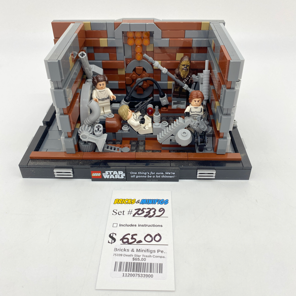 75339 Death Star Trash Compactor Diorama (U)