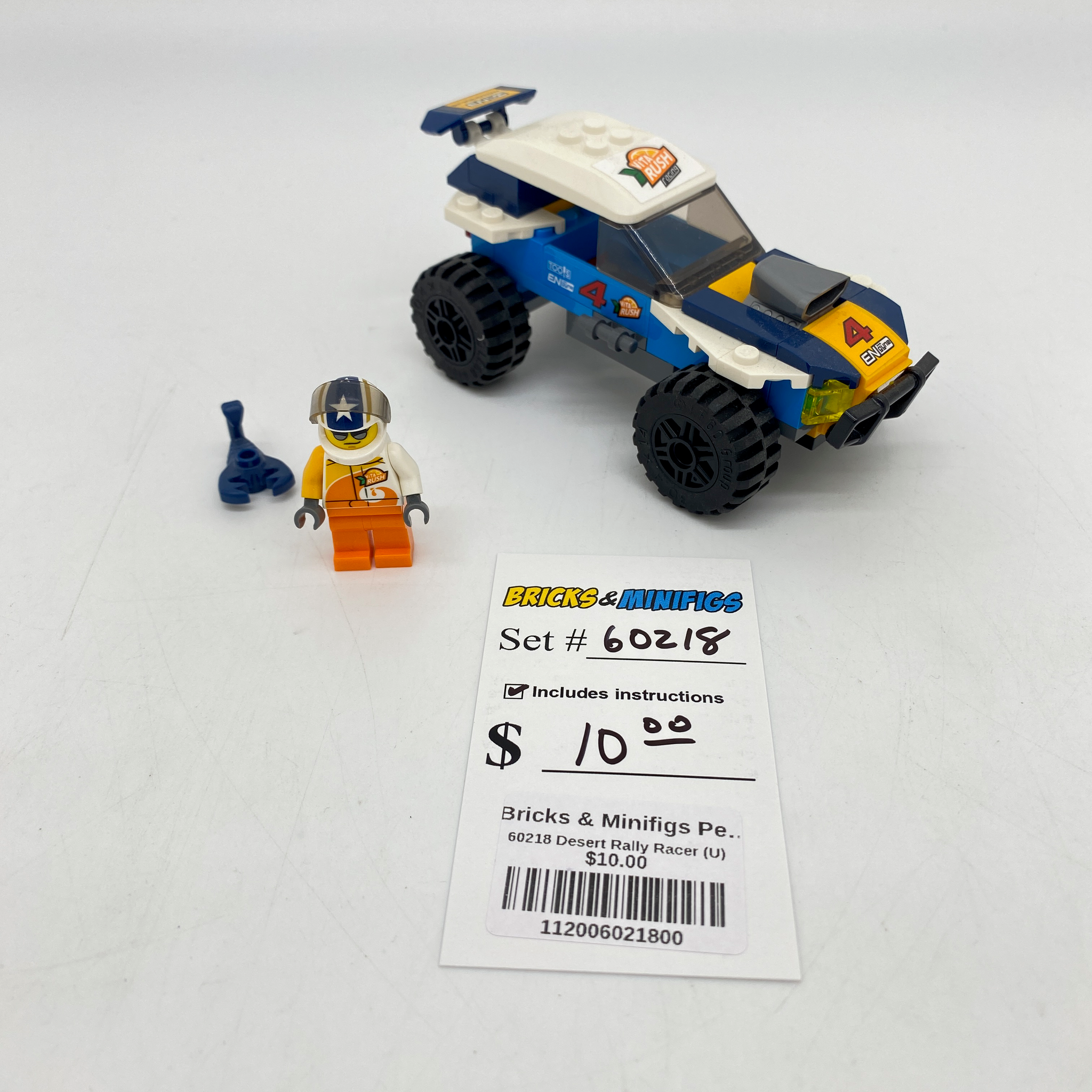 60218 Desert Rally Racer (U) – Bricks & Minifigs - Pearland
