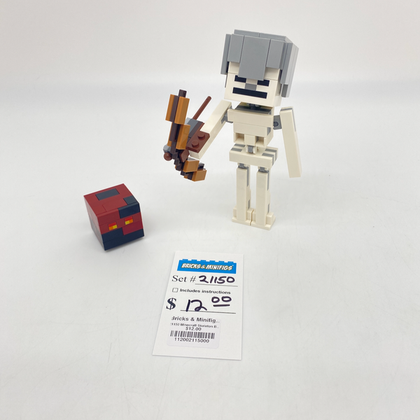 21150 Minecraft Skeleton BigFig with Magma Cube (U)