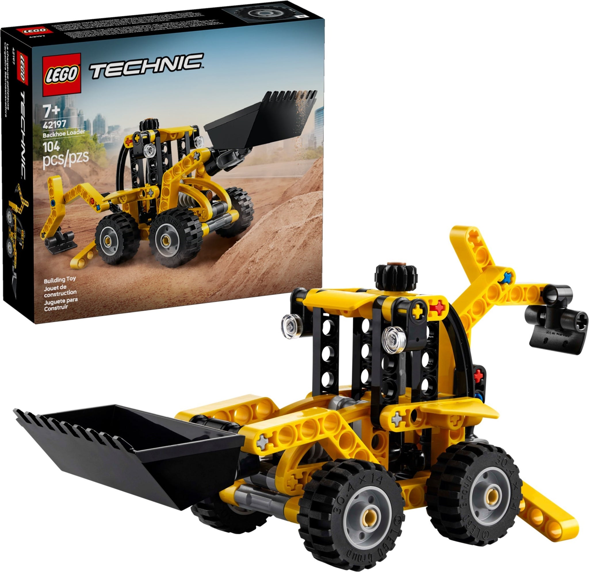 はーちゃんパパ 42197 Backhoe Loader – Bricks & Minifigs - Pearland