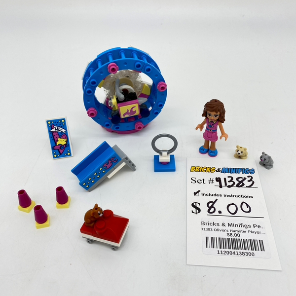 Lego friends olivia hamster discount playground