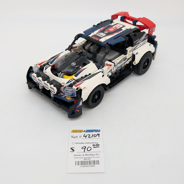 top gear u 42109 App-Controlled Top Gear Rally Car (U) – Bricks & Minifigs