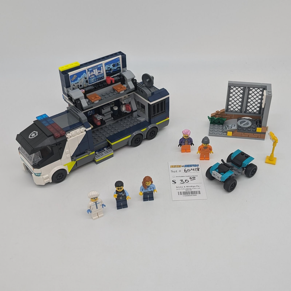 60418 Police Mobile Crime Lab Truck (U)