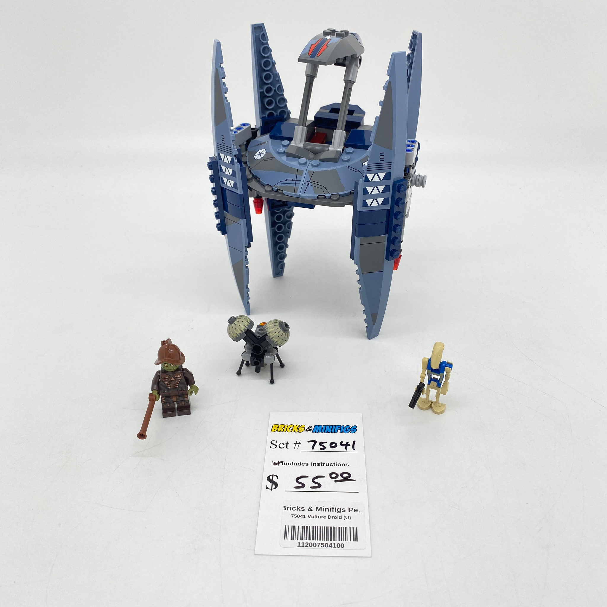 75041 Vulture Droid (U) – Bricks & Minifigs - Pearland