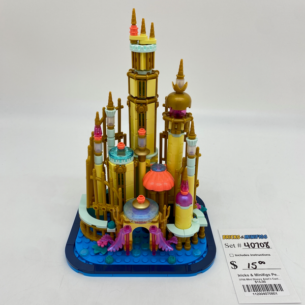 40708 Mini Disney Ariel's Castle (U1)