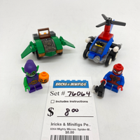 76064 Mighty Micros: Spider-Man vs. Green Goblin (U)