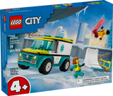 60403 Emergency Ambulance and Snowboarder