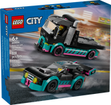 60406 Race Car and Car Carrier Truck