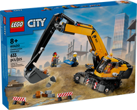 60420 Yellow Construction Excavator