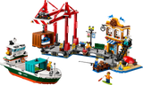 60422 Seaside Harbor with Cargo Ship