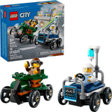 60459 Airplane vs. Hospital Bed Race Car Pack