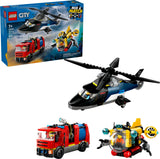 60462 Helicopter, Fire Truck & Submarine Remix