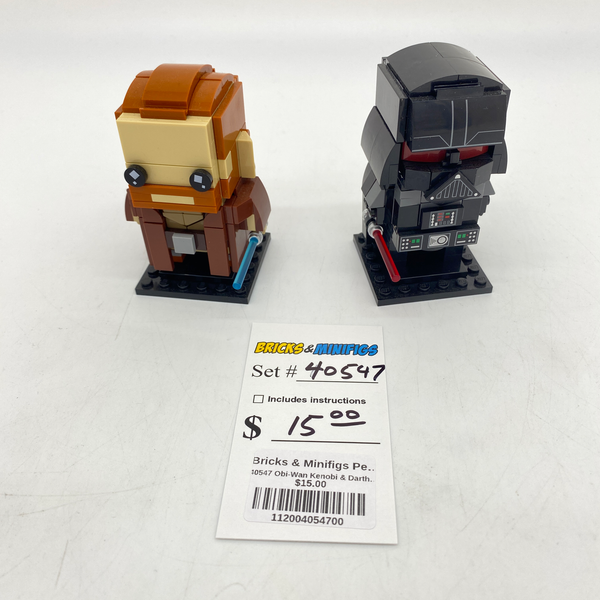 40547 Obi-Wan Kenobi & Darth Vader (U)