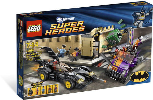 6864 Batmobile and the Two-Face Chase