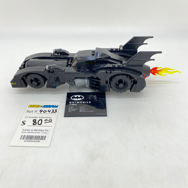 40433 1989 Batmobile - Limited Edition (U)