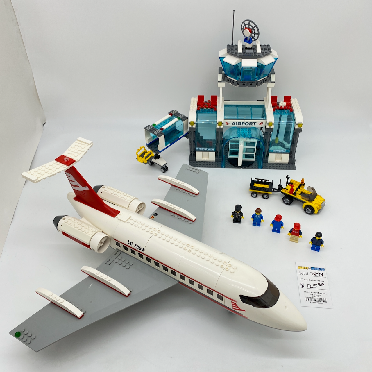 7894 Airport U Bricks Minifigs Pearland