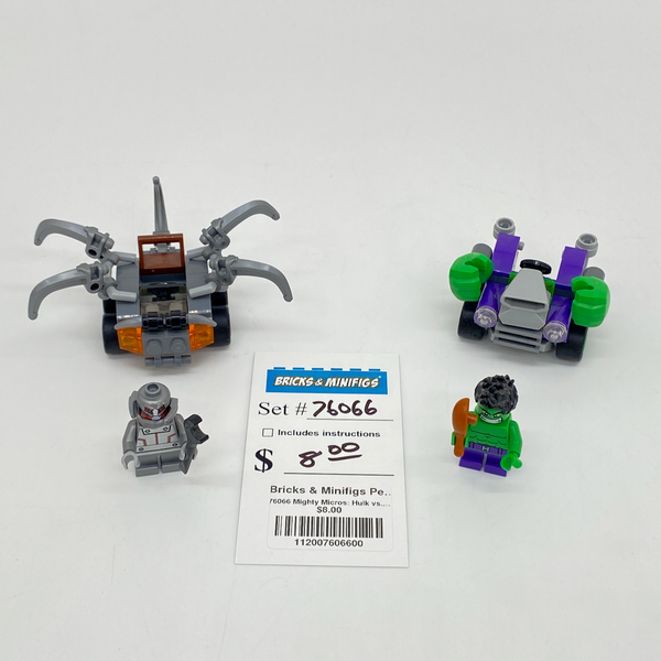 76066 Mighty Micros: Hulk vs. Ultron (U)