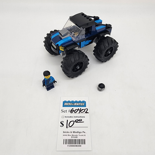 60402 Blue Monster Truck (U)