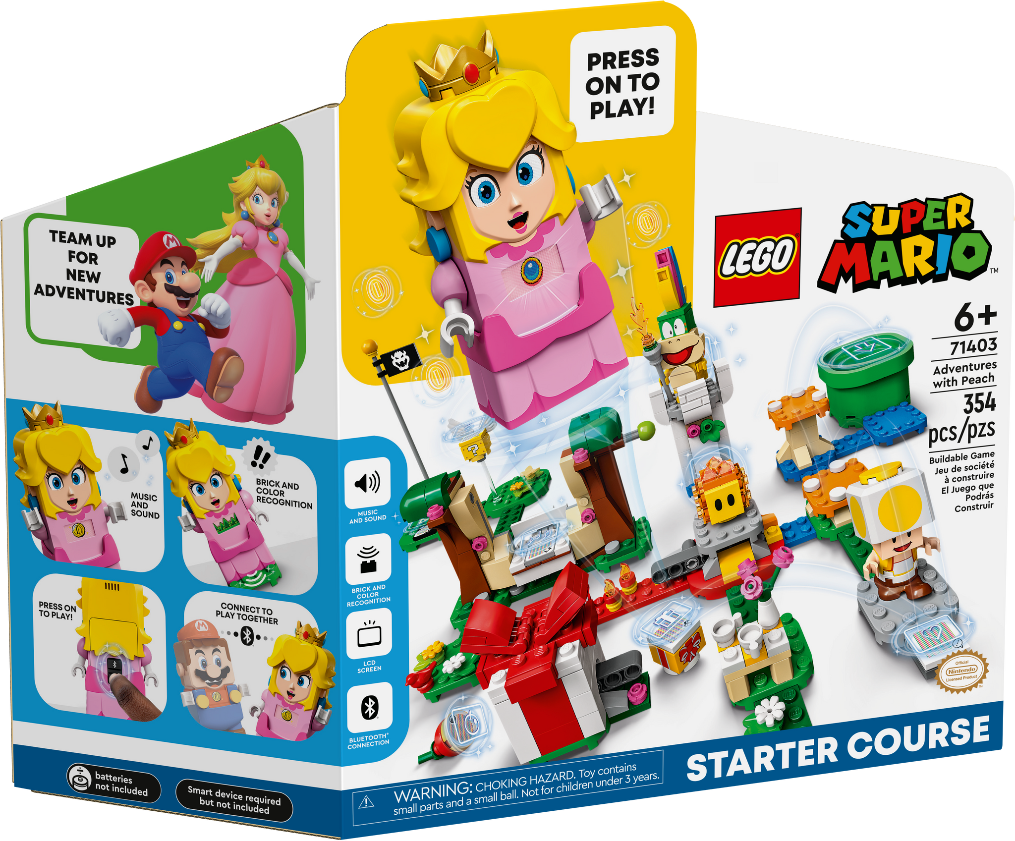 71403 Adventures with Peach Starter Course – Bricks & Minifigs