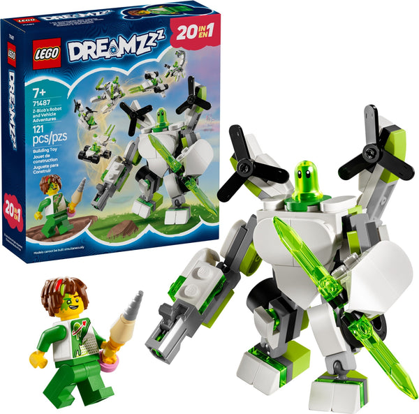 71487 Z-Blob's Robot and Vehicle Adventures