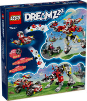 71497 Cooper's Tiger Mech & Zero's Hot Rod Car