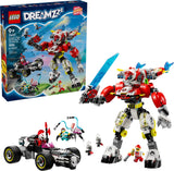 71497 Cooper's Tiger Mech & Zero's Hot Rod Car