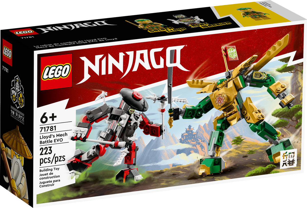 アンモナイト 71781 Lloyd's Mech Battle EVO – Bricks & Minifigs - Pearland