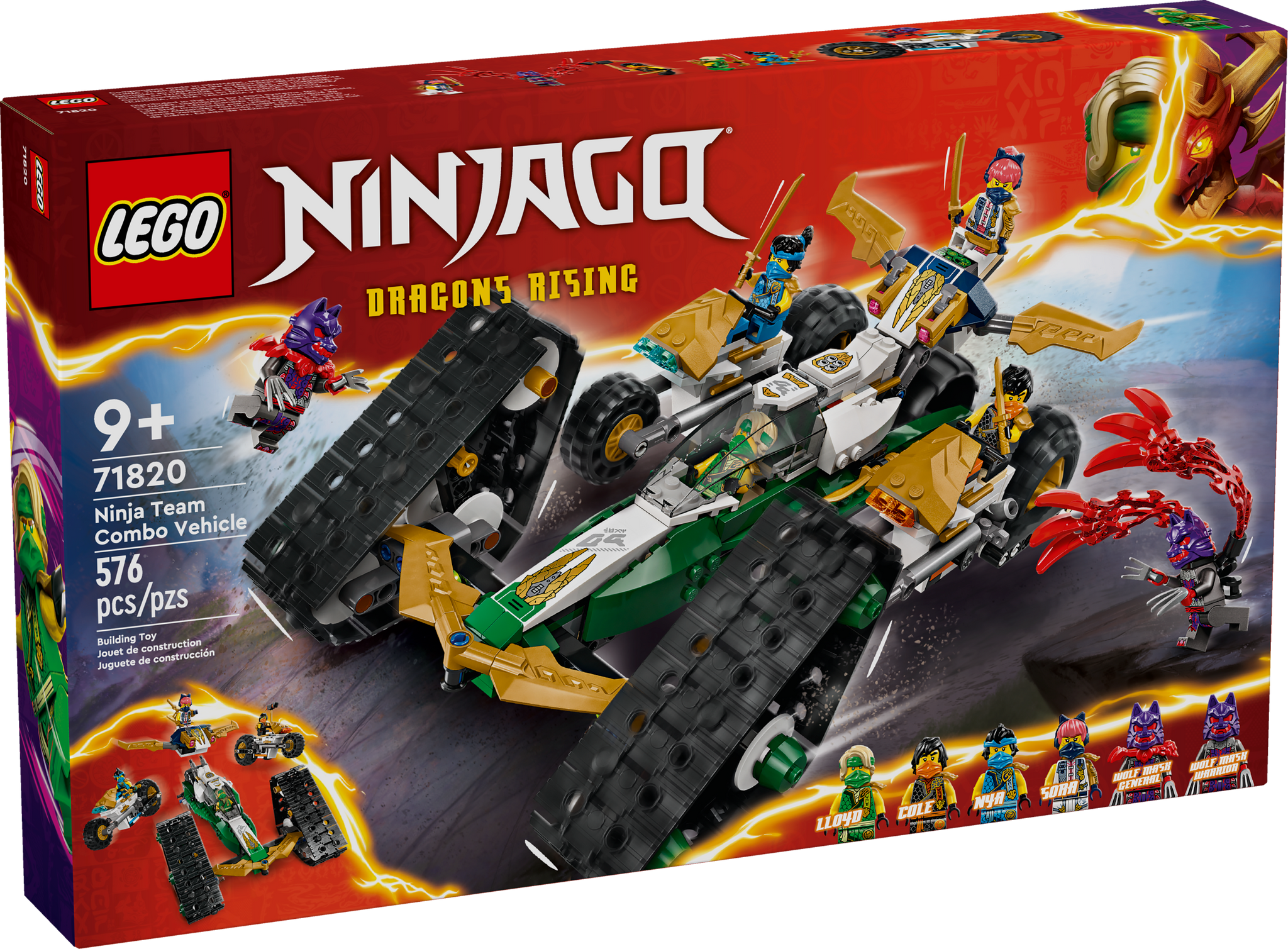 71820 Ninja Team Combo Vehicle – Bricks & Minifigs - Pearland 71820 Ninja Team Combo Vehicle – Bricks & Minifigs - Pearland