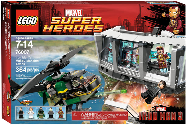 76007 Iron Man: Malibu Mansion Attack