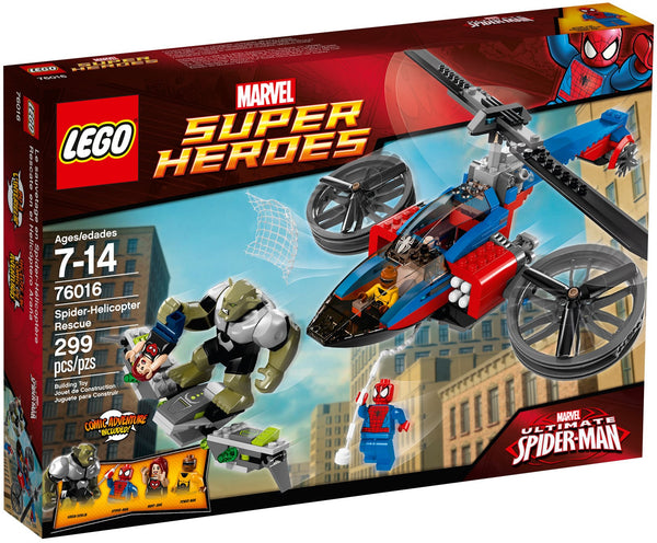 76016 Spider-Helicopter Rescue