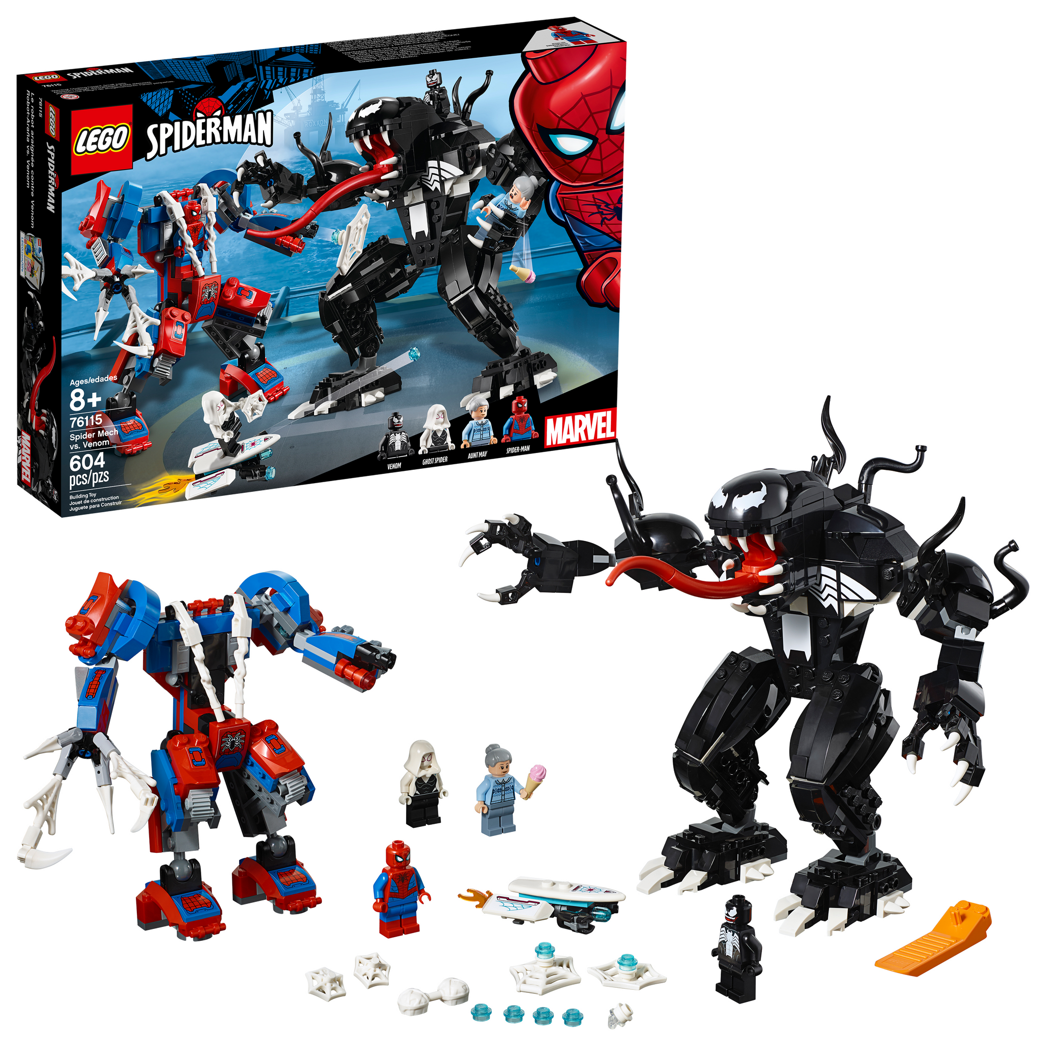 76115 Spider Mech vs Venom – Bricks & Minifigs - Pearland
