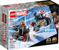 76260 Black Widow & Captain America Motorcycles