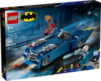 76274 Batman with the Batmobile vs. Harley Quinn and Mr. Freeze