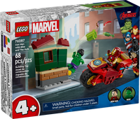 76287 Iron Man with Bike and The Hulk