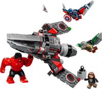 76292 Marvel Captain America vs. Red Hulk Battle