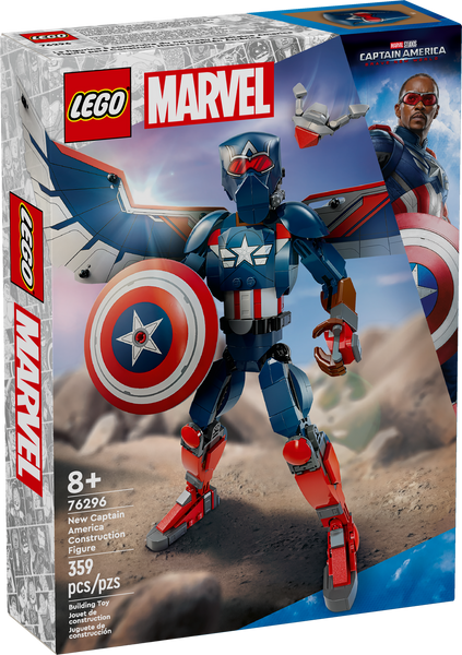 76296 Marvel New Captain America Construction Figure