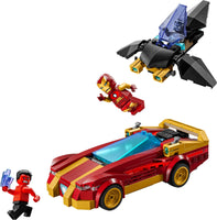 76310 Iron Man Car & Black Panther vs. Red Hulk