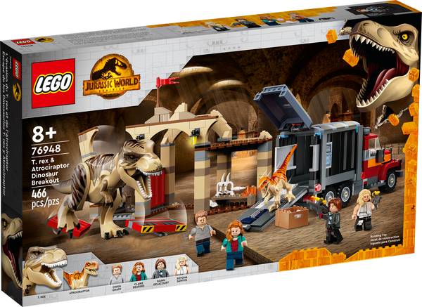 76948 T. rex & Atrociraptor Dinosaur Breakout