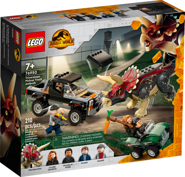 76950 Triceratops Pickup Truck Ambush*