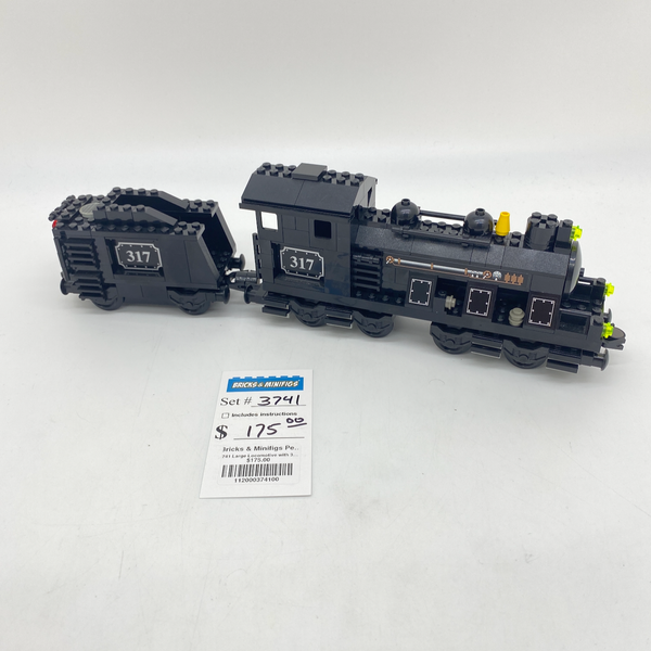 3741 Large Locomotive with 3742 Tender (U) – Bricks Minifigs