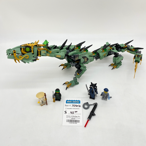 70612 Green Ninja Mech Dragon (U)