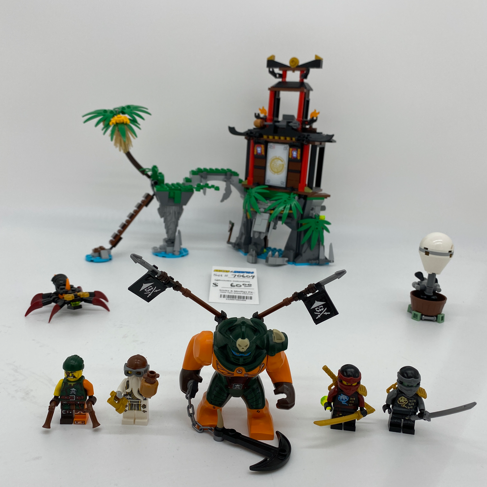 70604 Tiger Widow Island (U) – Bricks & Minifigs - Pearland