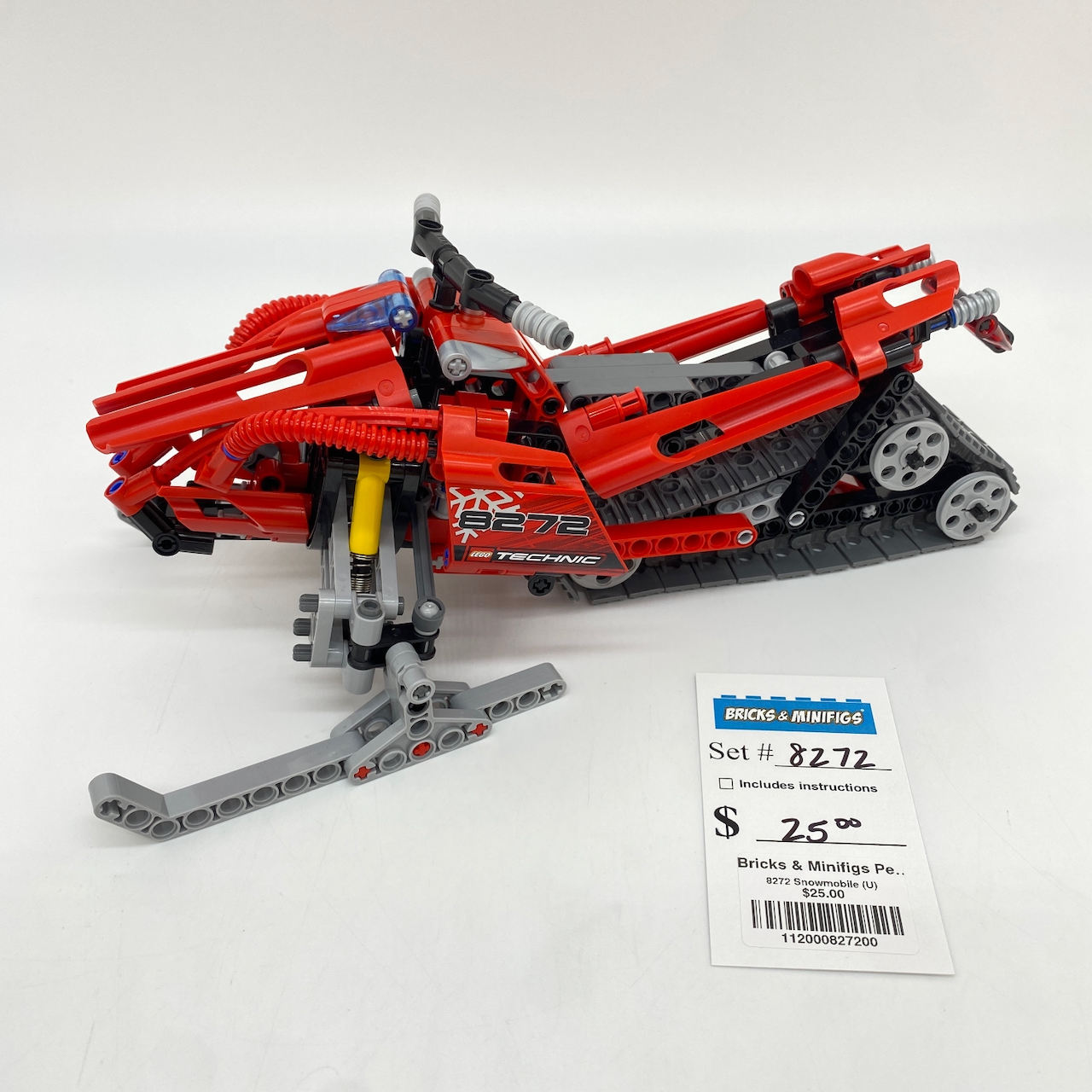 8272 Snowmobile (U) – Bricks & Minifigs - Pearland