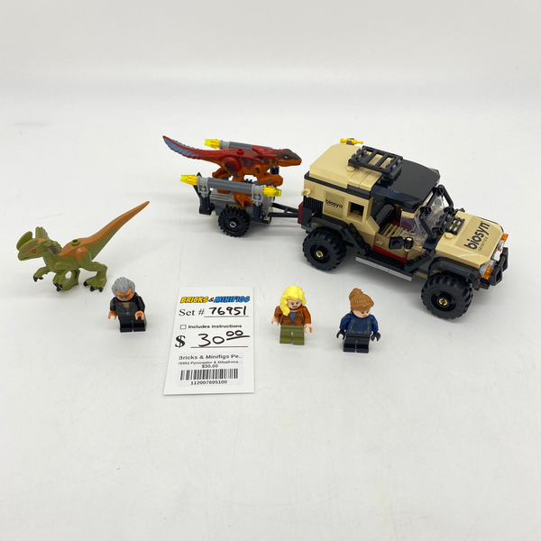 76951 Pyroraptor & Dilophosaurus Transport (U)