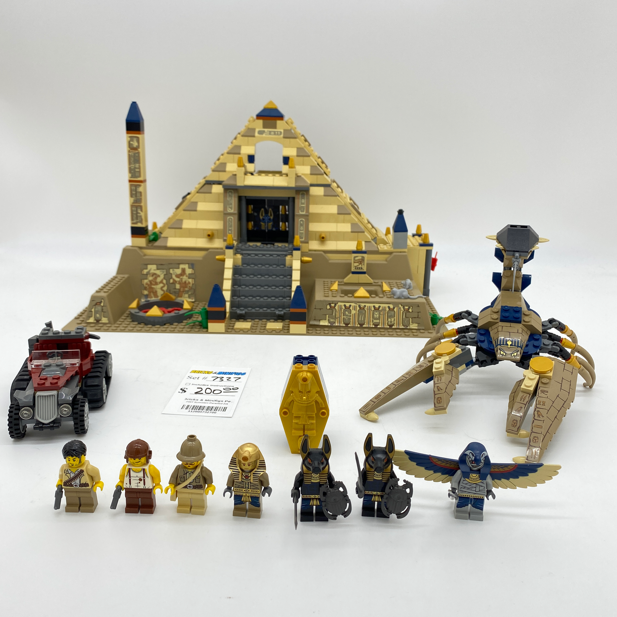 7327 Scorpion Pyramid (U) – Bricks & Minifigs - Pearland