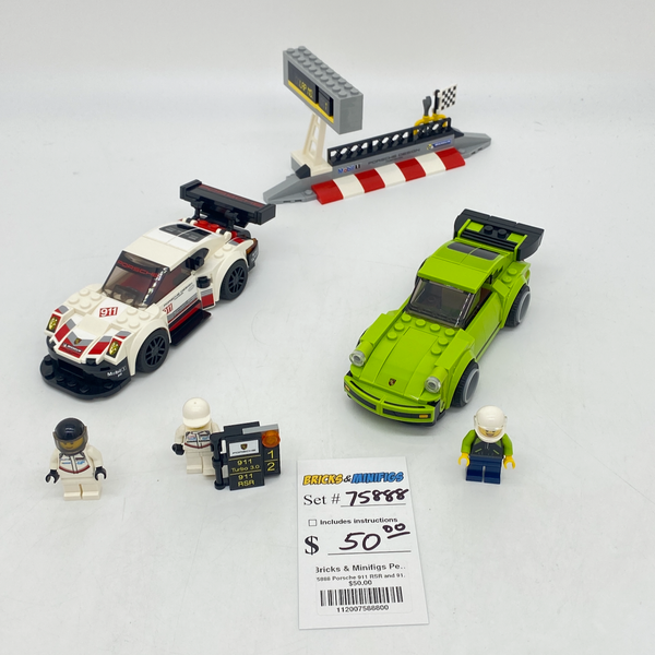 75888 Porsche 911 RSR and 911 Turbo 3.0 (U)
