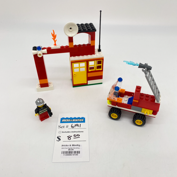 6191 Fire Fighter Building Set (U)