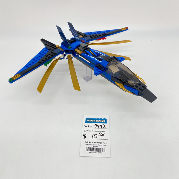 9442 Jay's Storm Fighter (U2) – Bricks Minifigs Pearland