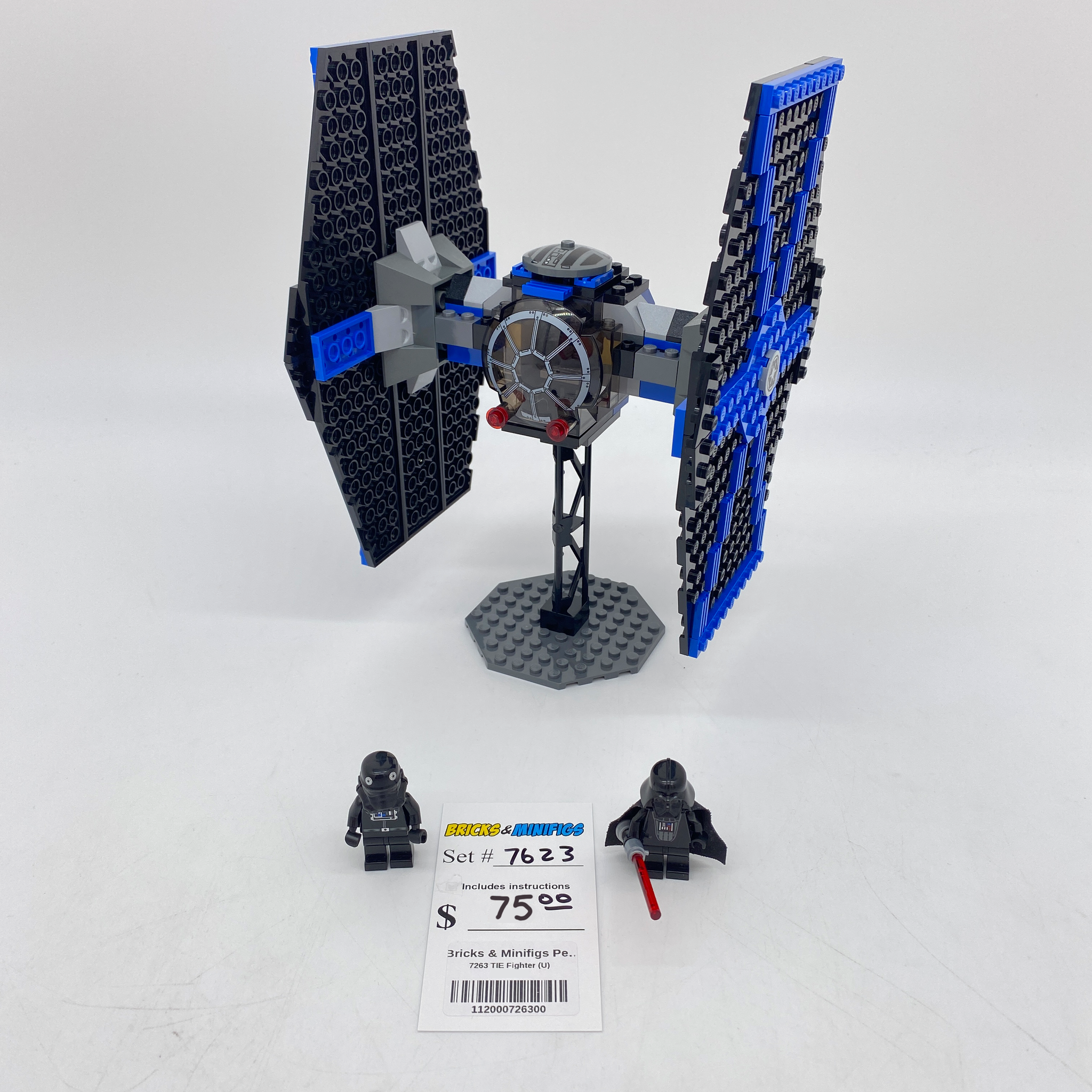 7263 TIE Fighter (U) – Bricks & Minifigs - Pearland 7263 TIE Fighter (U) – Bricks & Minifigs - Pearland