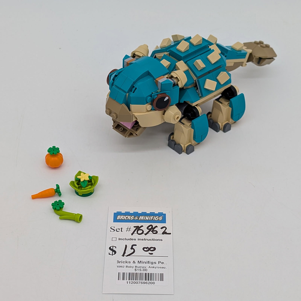 76962 Baby Bumpy: Ankylosaurus (U)